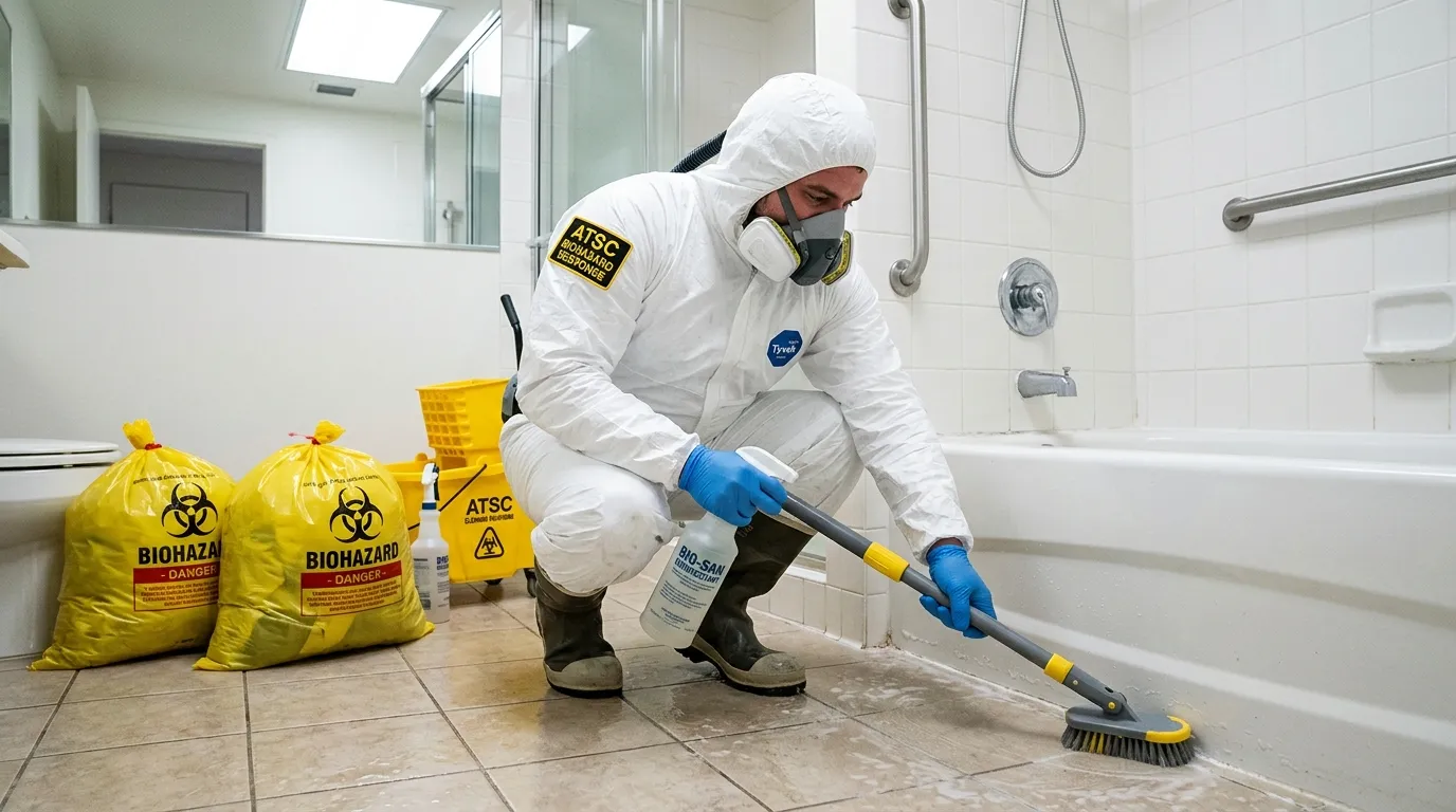 Decontamination equipment deployed for Blood Cleanup in North Branch